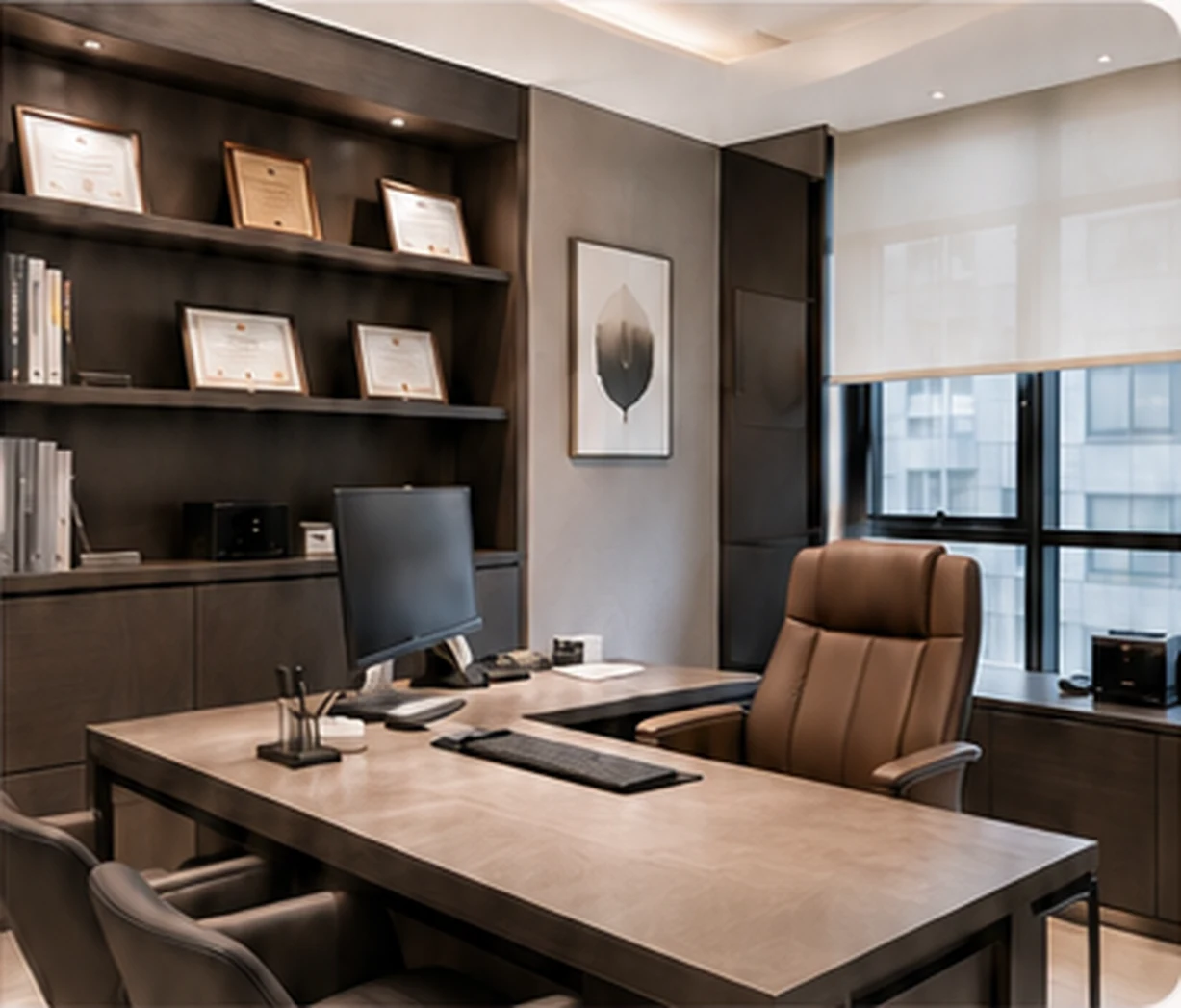 Director's office at Newline Clinic, Busan
