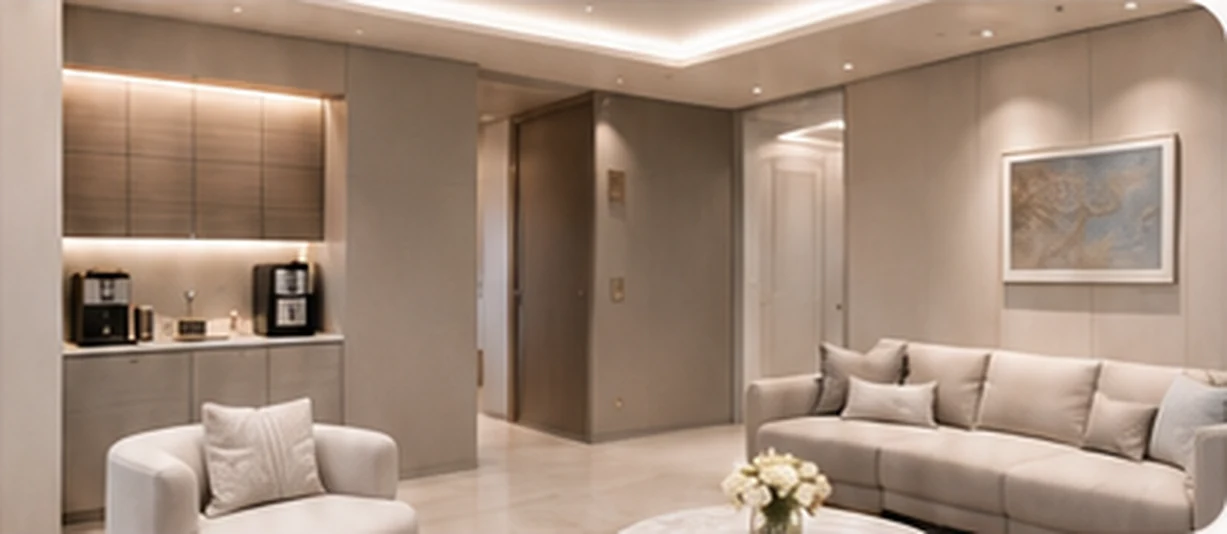 Patient lounge at Newline Clinic, Seomyeon, Busan